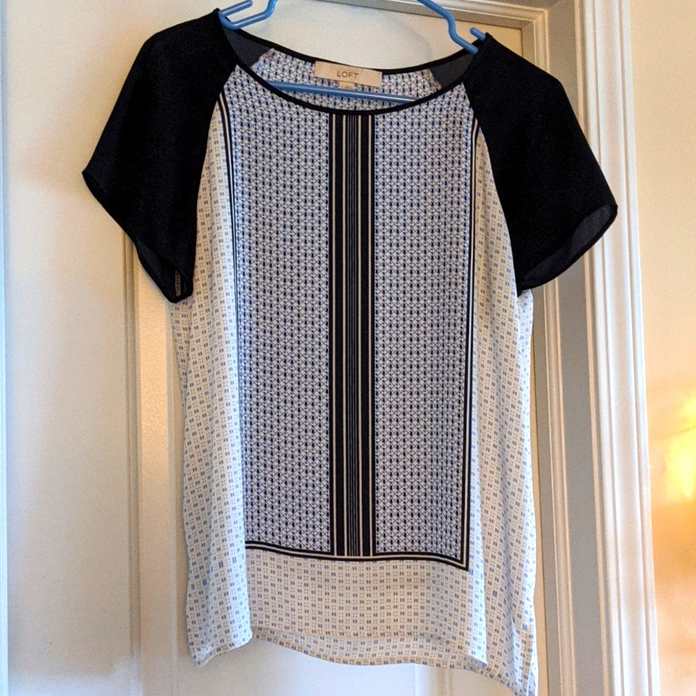 Loft Short Sleeve Blouse
